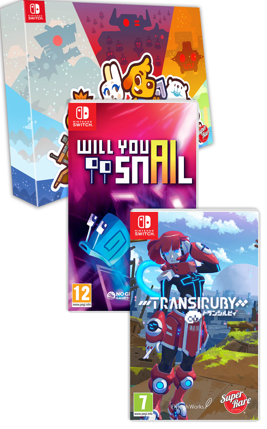 [Collectors Edition] PB#23: Grapple Dog, Will You Snail?, Transiruby (Switch)