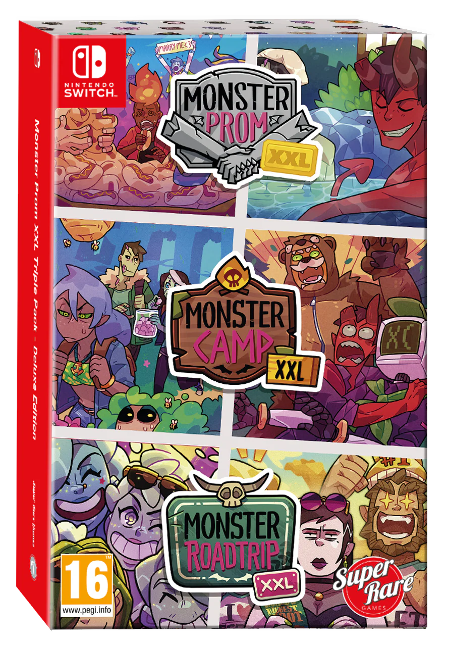 [Deluxe Edition] DE#1: Monster Prom XXL Triple Pack (Switch)