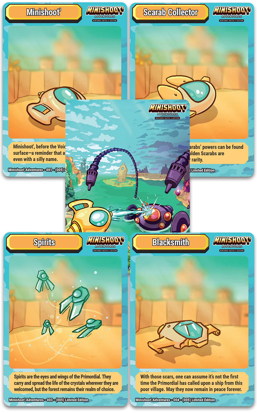 SW2 MTC#01: Minishoot' Adventures, Game #02 - Trading Card Bundle - Image 2