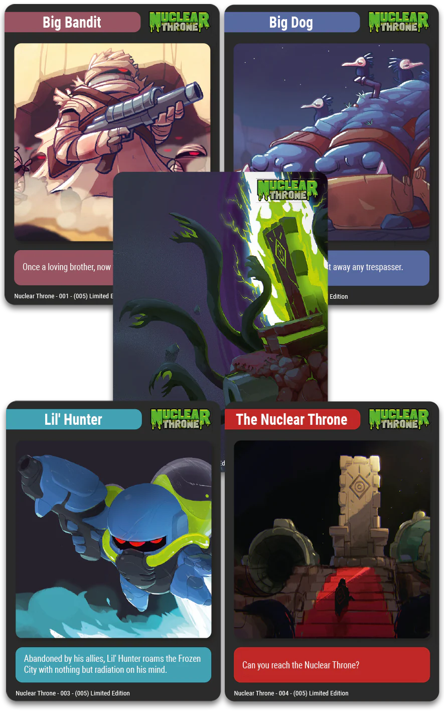 MTC#38: SteamWorld Build, Nuclear Throne, The Last Hero of Nostalgaia - Trading Card Bundle - Image 3
