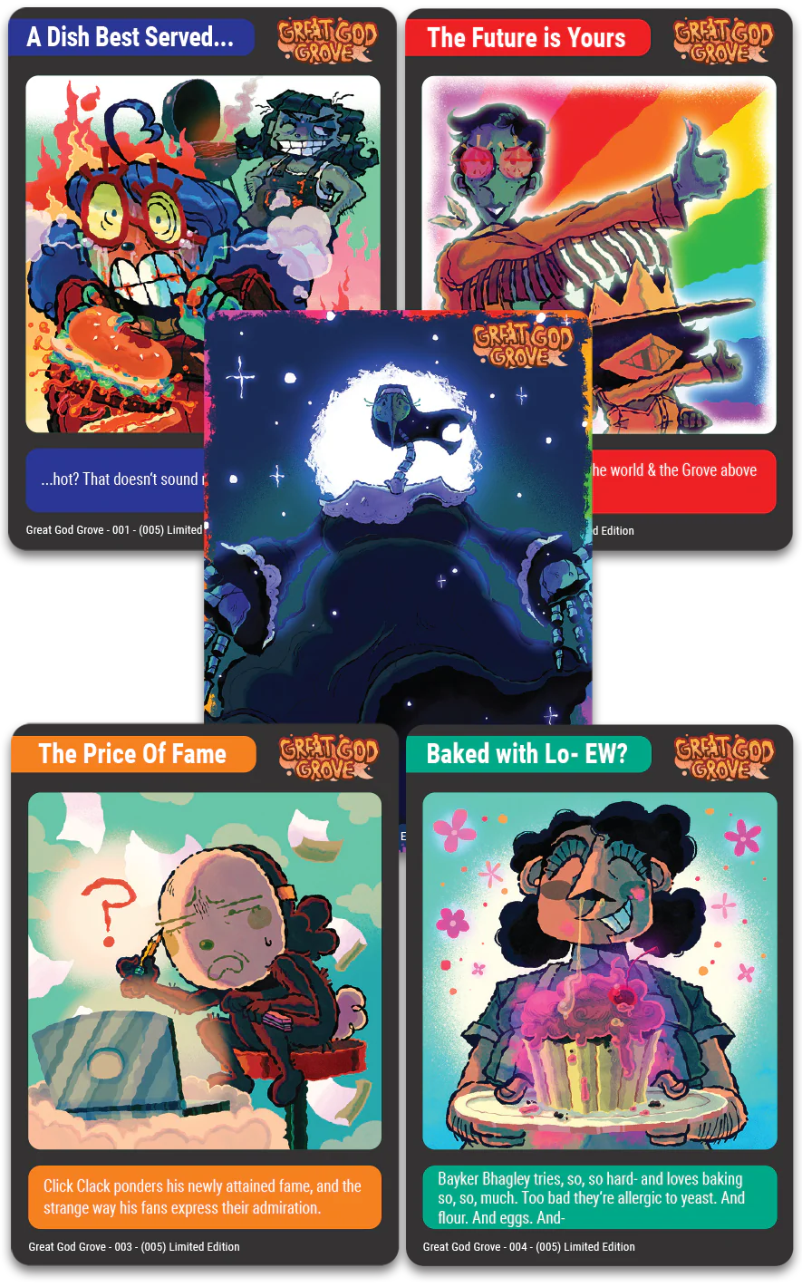 MTC#42: Vigil: The Longest Night, Great God Grove, Mail Time - Trading Card Bundle - Image 3
