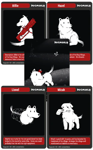 TC#59: Dogworld - Trading Card Booster Pack