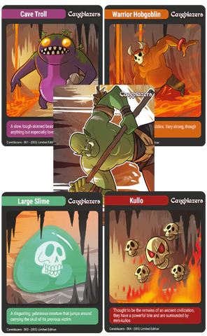 TC#61: Caveblazers - Trading Card Booster Pack