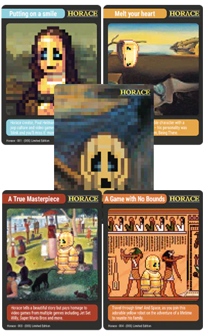 TC#63: Horace - Trading Card Booster Pack