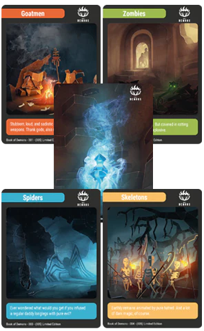 TC#64: Book of Demons - Trading Card Booster Pack