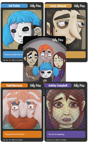 TC#65: Sally Face - Trading Card Booster Pack