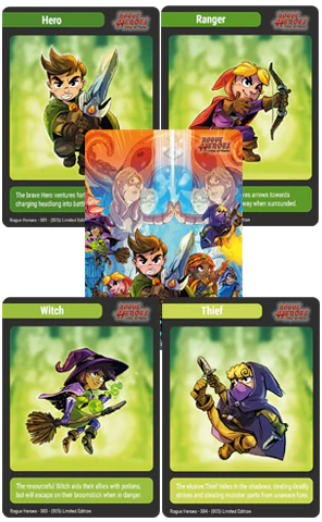 TC#69: Rogue Heroes - Trading Card Booster Pack
