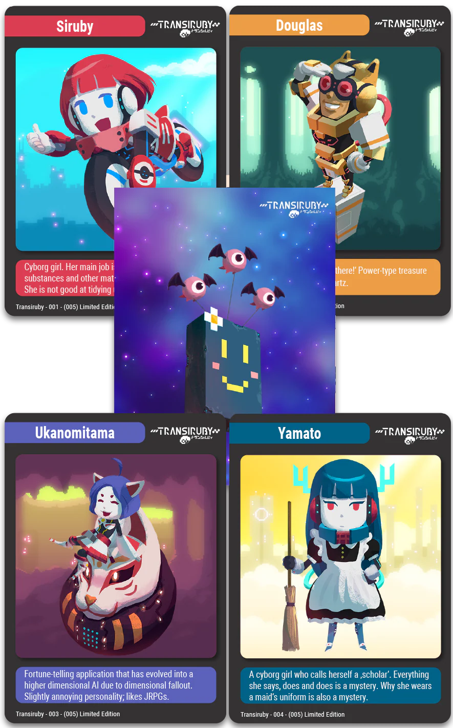 TC#81: Transiruby - Trading Card Booster Pack
